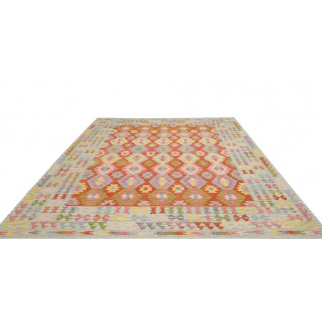 Tappeto Kilim Afghanistan marrone beige 254x294