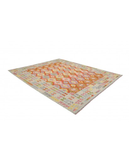 Tappeto Kilim Afghanistan marrone beige 254x294