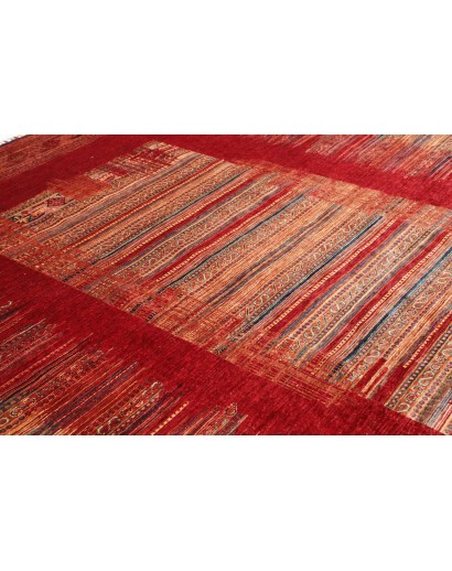 Tappeto Siva Pakistan marrone grigio 245x297