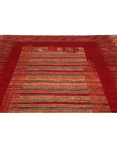 Tappeto Siva Pakistan marrone grigio 245x297