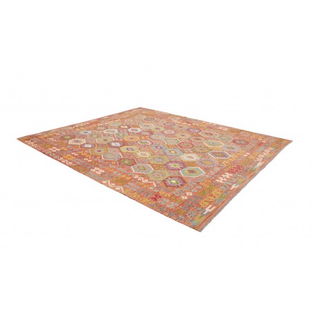 Tappeto Kilim Afghanistan marrone 255x298