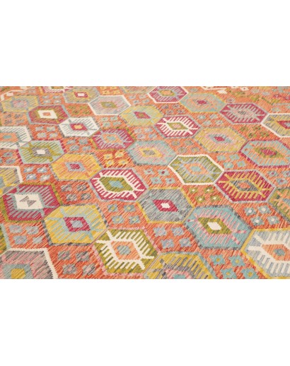 Tappeto Kilim Afghanistan marrone 255x298