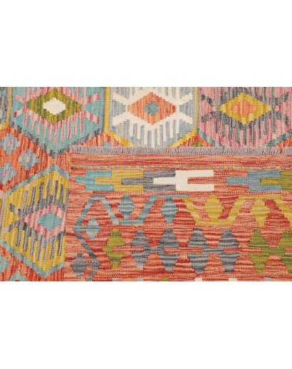 Tappeto Kilim Afghanistan marrone 255x298