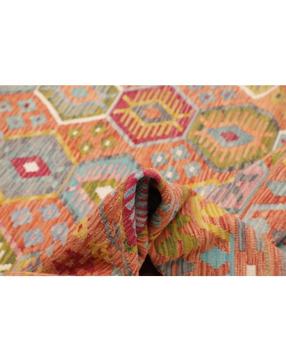 Tappeto Kilim Afghanistan marrone 255x298