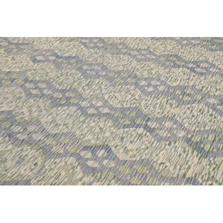 Tappeto Kilim Afghanistan azzurro 259x365