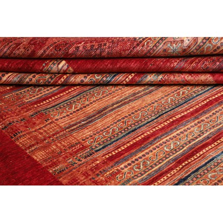 Tappeto Siva Pakistan marrone grigio 245x297