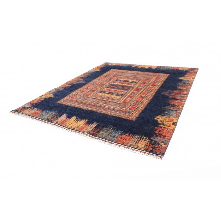 Tappeto Siva Pakistan grigio arancione 252x290