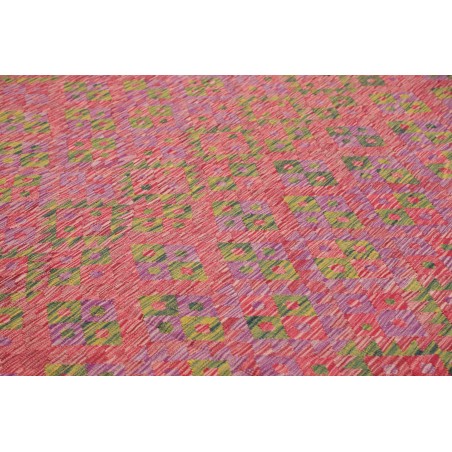 Tappeto Kilim Afghanistan rosso marrone 282x364