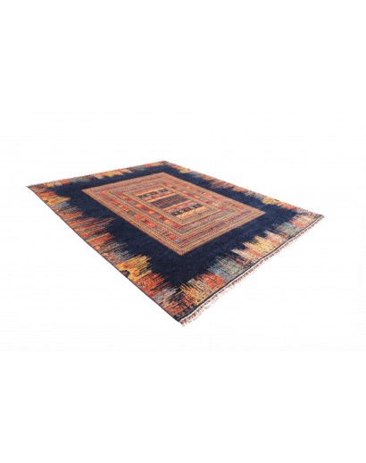 Tappeto Siva Pakistan grigio arancione 252x290