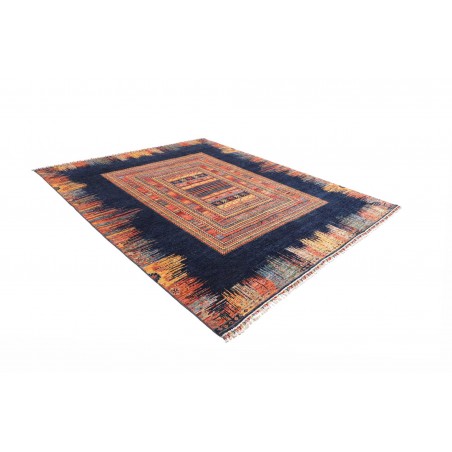 Tappeto Siva Pakistan grigio arancione 252x290