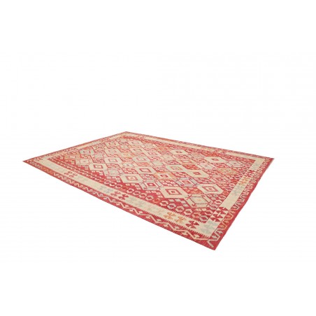 Tappeto Kilim Afghanistan marrone 257x350