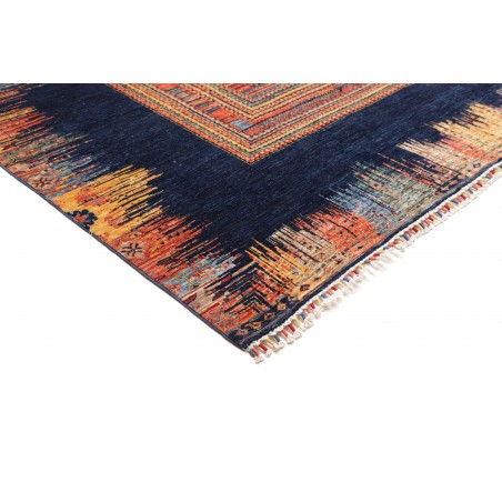 Tappeto Siva Pakistan grigio arancione 252x290