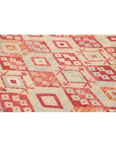 Tappeto Kilim Afghanistan marrone 257x350