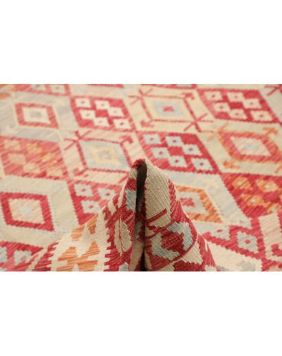 Tappeto Kilim Afghanistan marrone 257x350