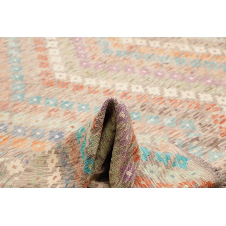 Tappeto Kilim Afghanistan beige marrone 323x390