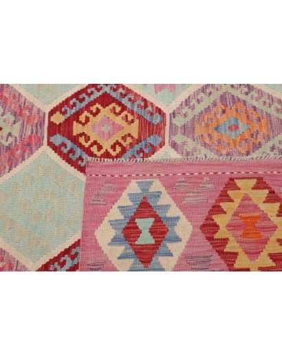 Tappeto Kilim Afghanistan marrone 300x384