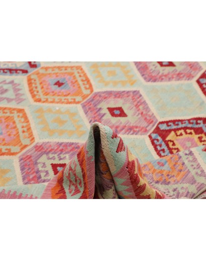 Tappeto Kilim Afghanistan marrone 300x384