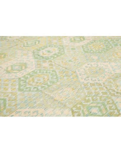 Tappeto Kilim Afghanistan marrone bianco 257x336