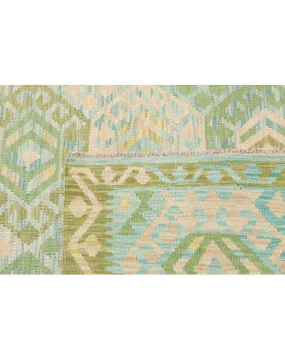 Tappeto Kilim Afghanistan marrone bianco 257x336