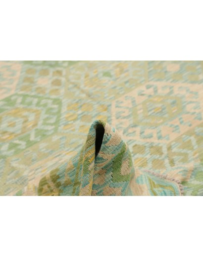 Tappeto Kilim Afghanistan marrone bianco 257x336