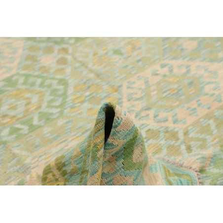 Tappeto Kilim Afghanistan marrone bianco 257x336
