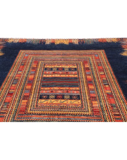 Tappeto Siva Pakistan grigio arancione 252x290