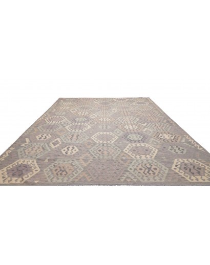 Tappeto Kilim Afghanistan azzurro 298x390