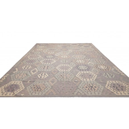 Tappeto Kilim Afghanistan azzurro 298x390