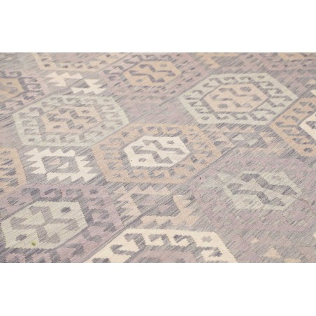 Tappeto Kilim Afghanistan azzurro 298x390