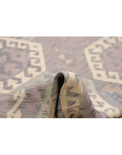 Tappeto Kilim Afghanistan azzurro 298x390