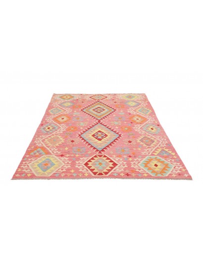 Tappeto Kilim Afghanistan bianco 252x339
