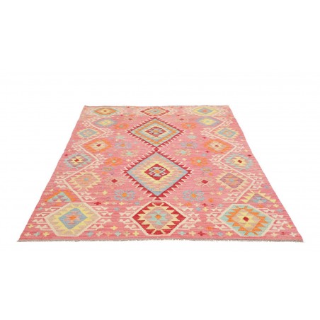 Tappeto Kilim Afghanistan bianco 252x339