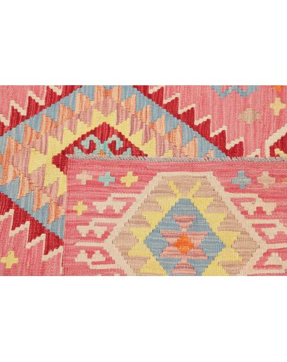 Tappeto Kilim Afghanistan bianco 252x339