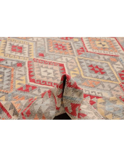 Tappeto Kilim Afghanistan marrone 307x383