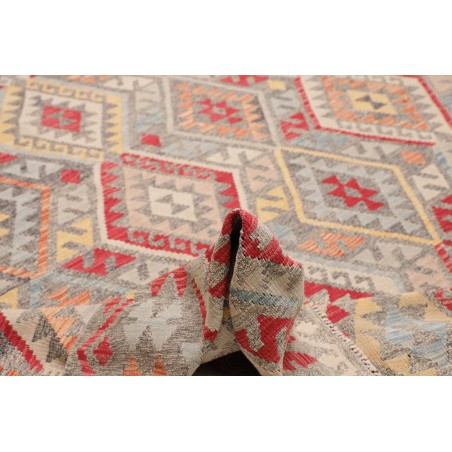 Tappeto Kilim Afghanistan marrone 307x383