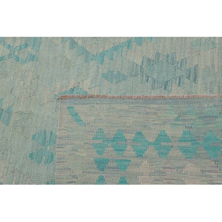 Tappeto Kilim Afghanistan azzurro blu 253x337
