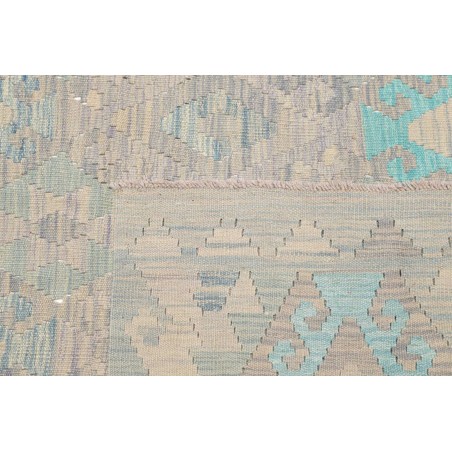 Tappeto Kilim Afghanistan azzurro 265x288