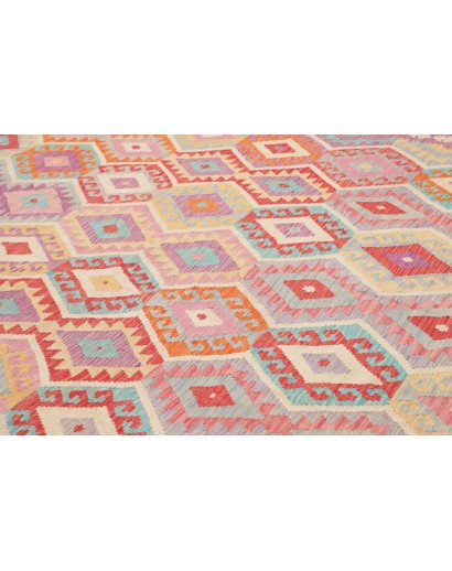 Tappeto Kilim Afghanistan marrone 306x383