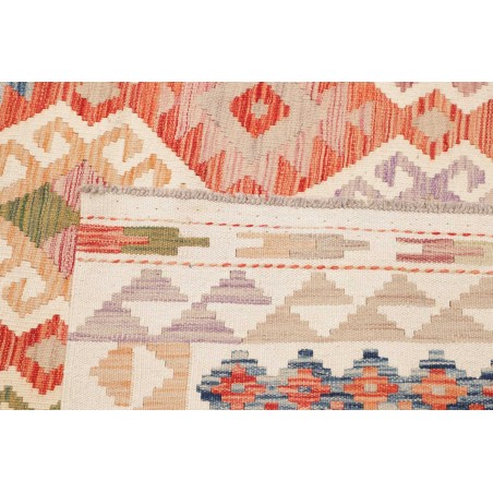 Tappeto Kilim Afghanistan marrone rosso 246x298