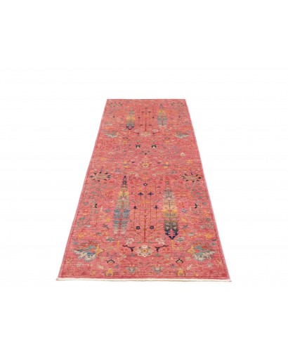 Tappeto Shahi Fine Pakistan marrone grigio 79x240