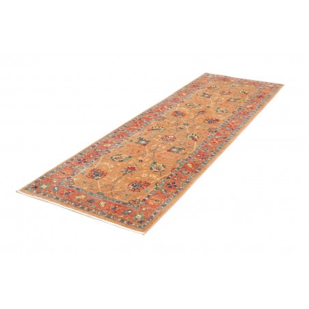 Tappeto Shahi Fine Pakistan marrone azzurro 82x267
