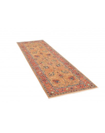 Tappeto Shahi Fine Pakistan marrone azzurro 82x267