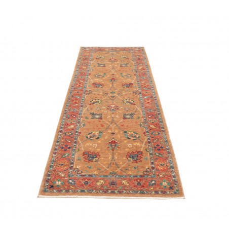 Tappeto Shahi Fine Pakistan marrone azzurro 82x267