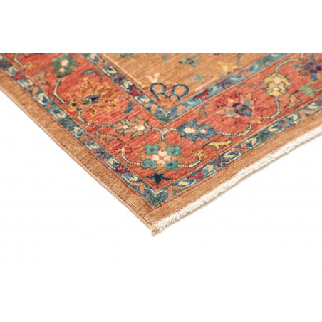 Tappeto Shahi Fine Pakistan marrone azzurro 82x267
