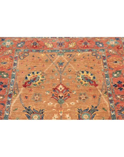Tappeto Shahi Fine Pakistan marrone azzurro 82x267