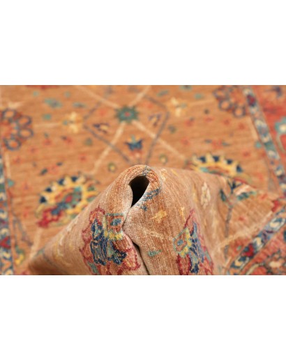 Tappeto Shahi Fine Pakistan marrone azzurro 82x267