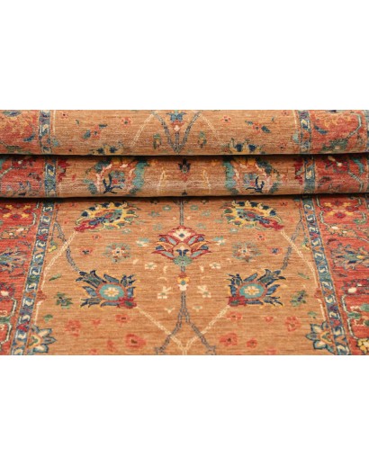 Tappeto Shahi Fine Pakistan marrone azzurro 82x267