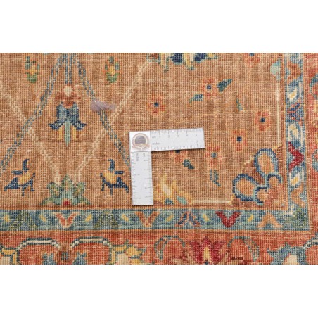 Tappeto Shahi Fine Pakistan marrone azzurro 82x267