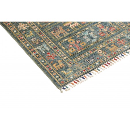 Tappeto Rubin Pakistan bianco azzurro 72x216