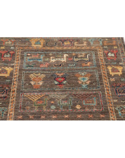 Tappeto Rubin Pakistan bianco azzurro 75x242